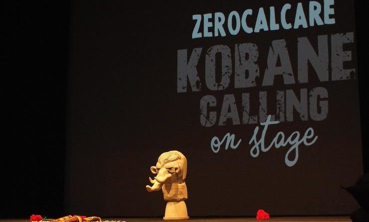 Kobane calling on stage - Teatro Bellini